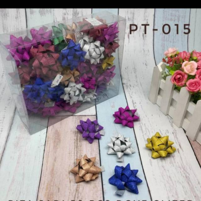 

PITA JADI CANTIK WARNA WARNI 1 box 50 pcs