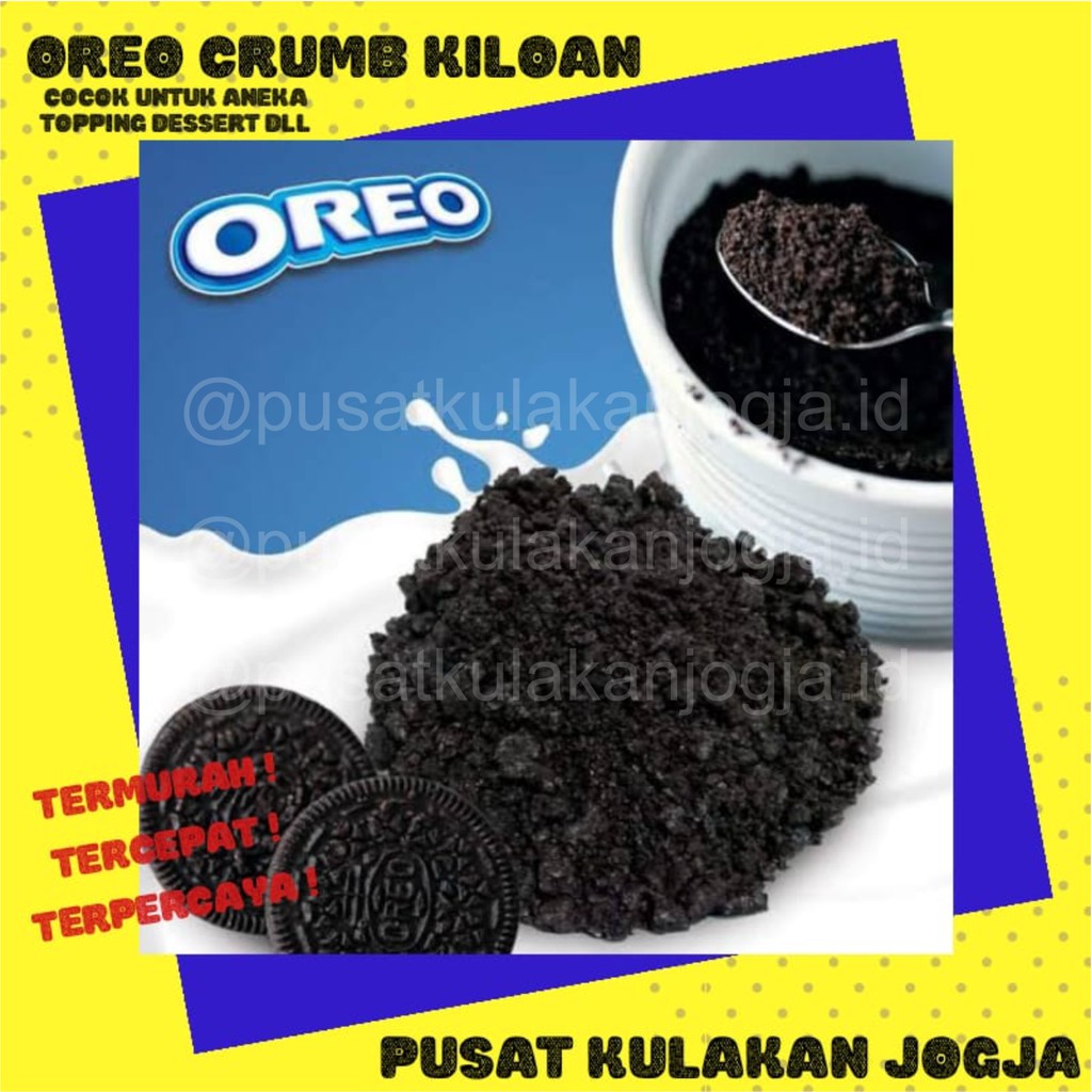Oreo Crumb Kiloan Termurah Dessert Box Bubuk