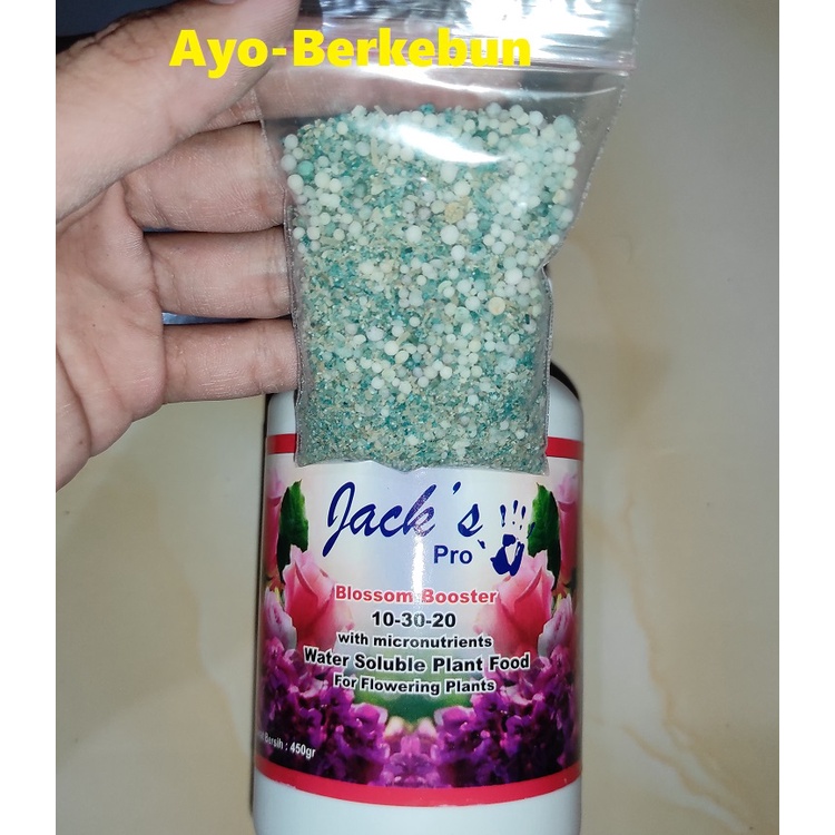 Pupuk Jack`s Pro Blossom Booster 10-30-20 Repacking 50 gram / Pupuk Jack Pro / Pupuk Anggrek / Pupuk