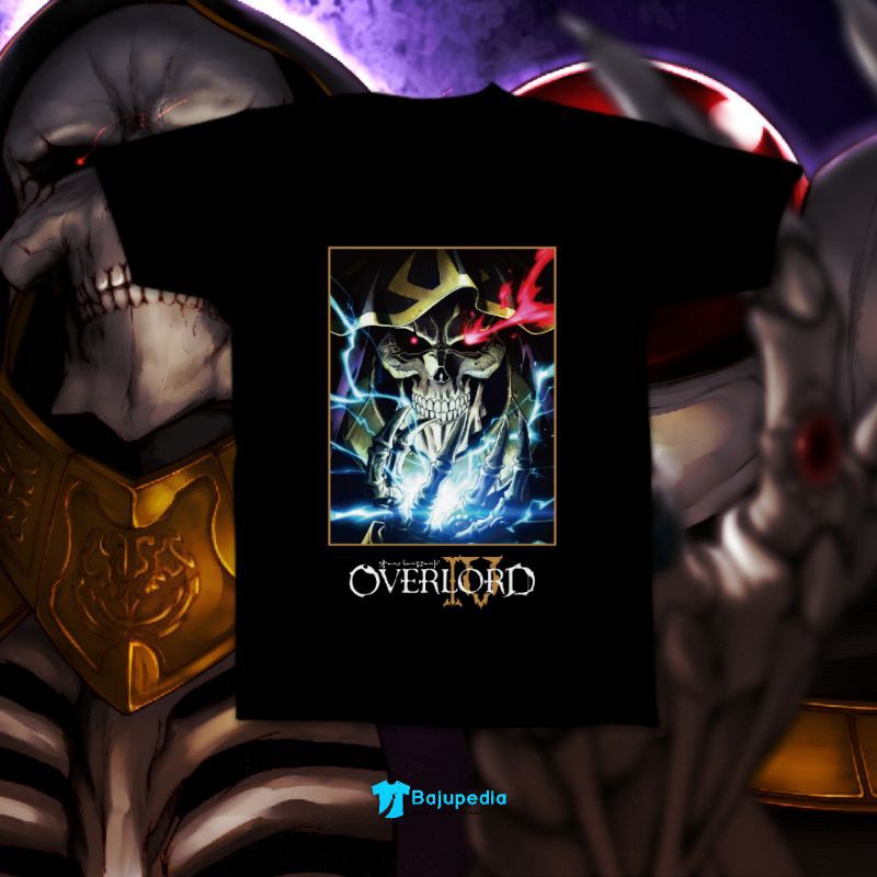 Kaos Anime Overlord Kaos Overlord Season 4 Shopee Indonesia