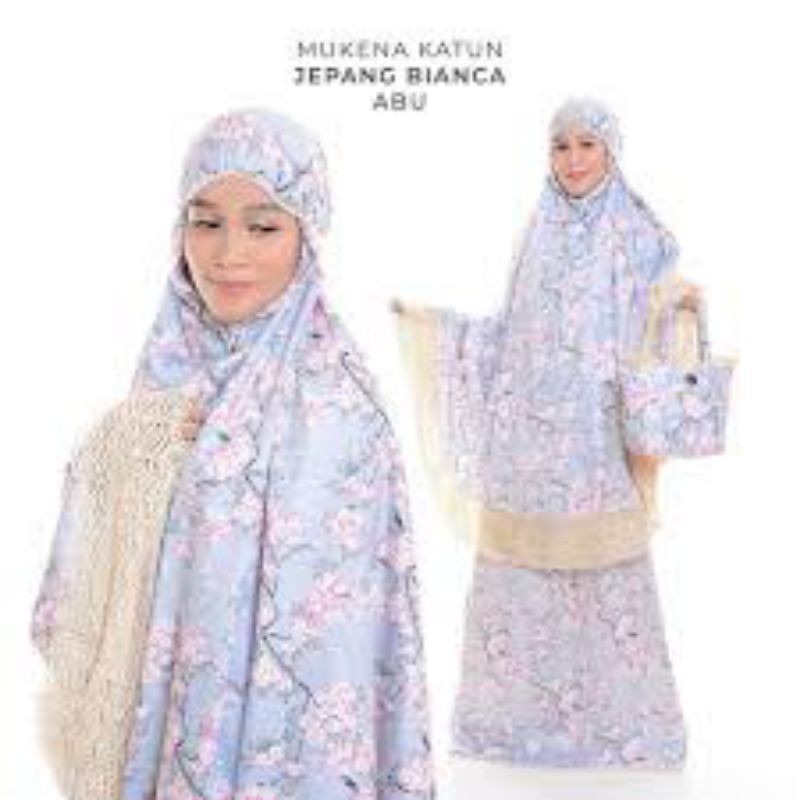 Mukena Katun Jepang Premium