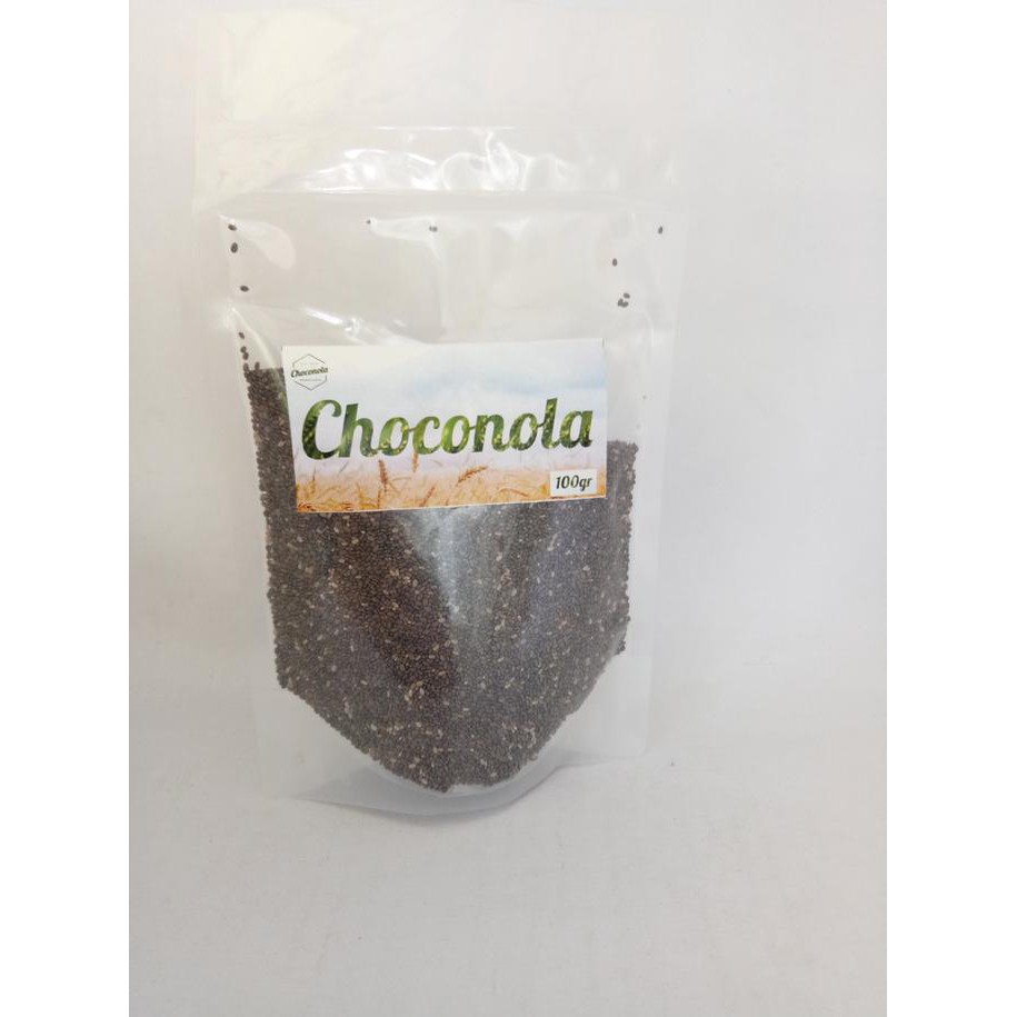 

PROMO ENAK Choconola Natural Black Chia Seed Peru 100 gram Terlaris