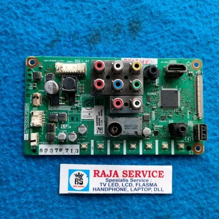 mb tv led sharp LC 24LE155M LC24LE155M mainboard mesin modul board