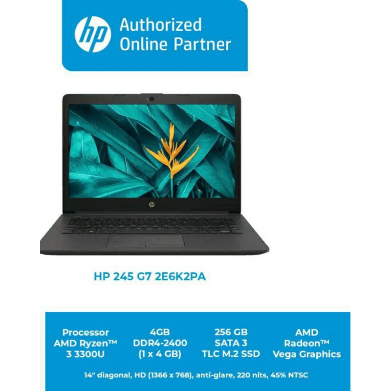 LAPTOP HP245 G7