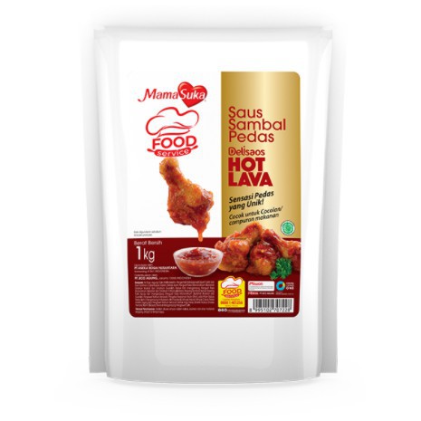 

Saus Sambal Mamasuka Hot Lava (1 kg)