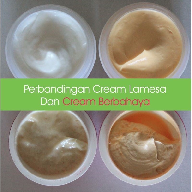 Lamesa Cream Pemutih Wajah Premium Aman buat Bumil dan Busui