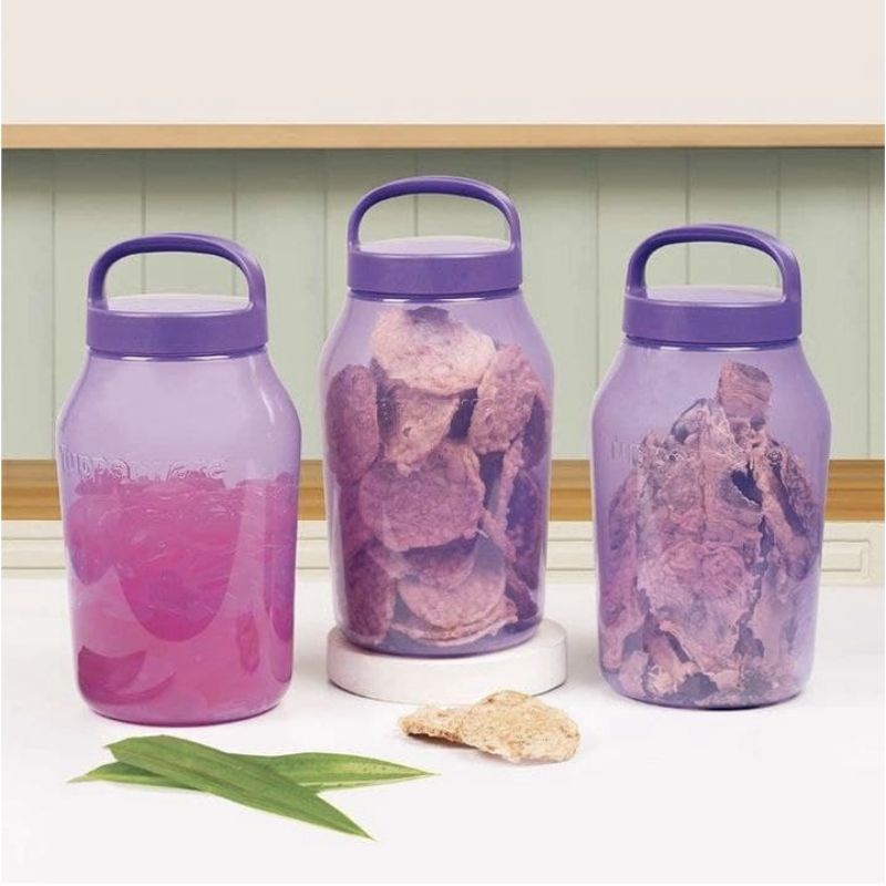 

Tuperware 1pcs Universal Jar 3L Ungu Toples Serbaguna