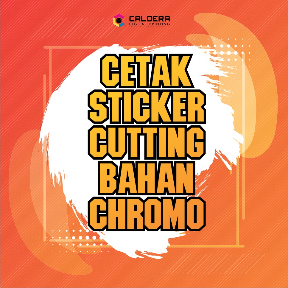 

Cetak Sticker Per Lembar A3+ Chromo Label Makanan Minuman Cetak Stiker Label Custom Kemasan Produk Premium Termurah Caldera Digital Printing
