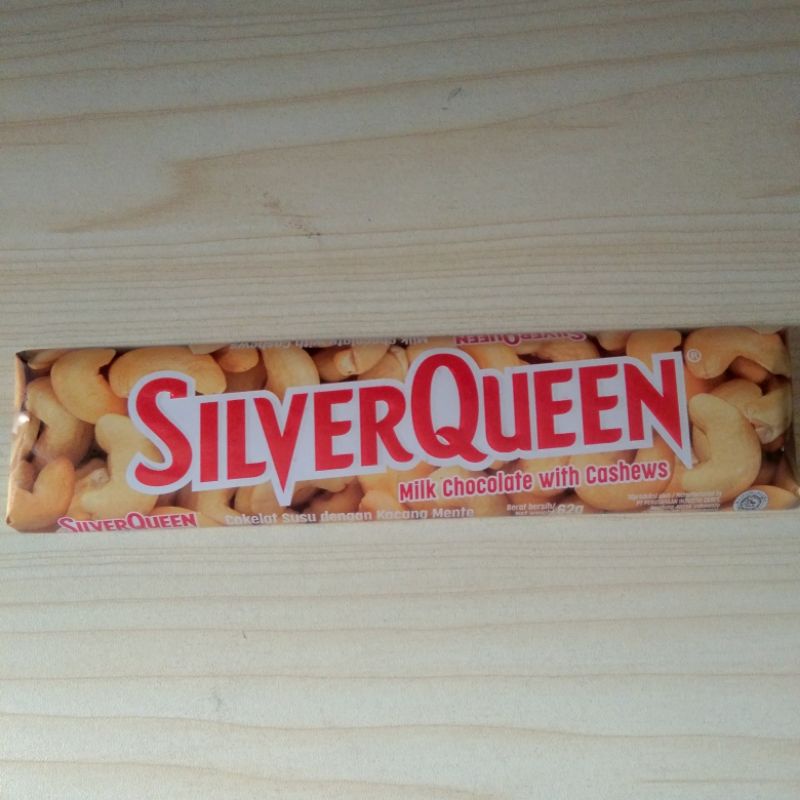 Silverqueen 65gr Cokelat Mete Coklat Mede Silver queen