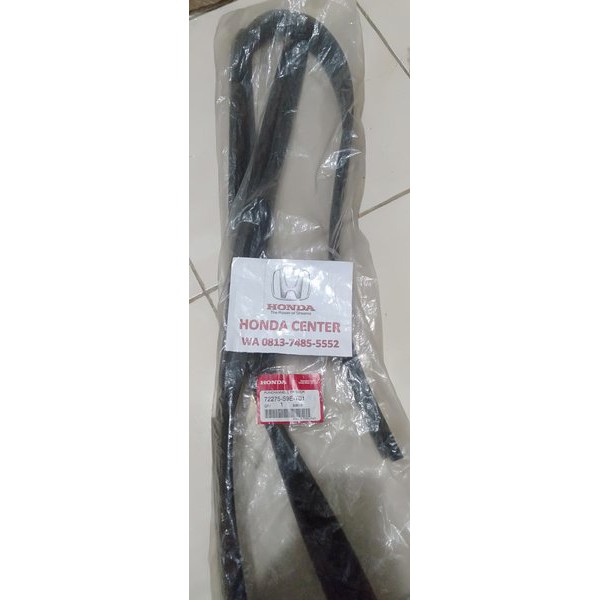 karet runchannel karet rel kaca depan kiri honda crv gen2 2002 2003 2004 2005 2006