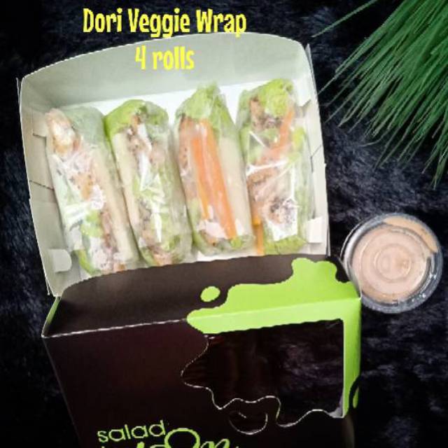 

Salad sayur wrap - Dori