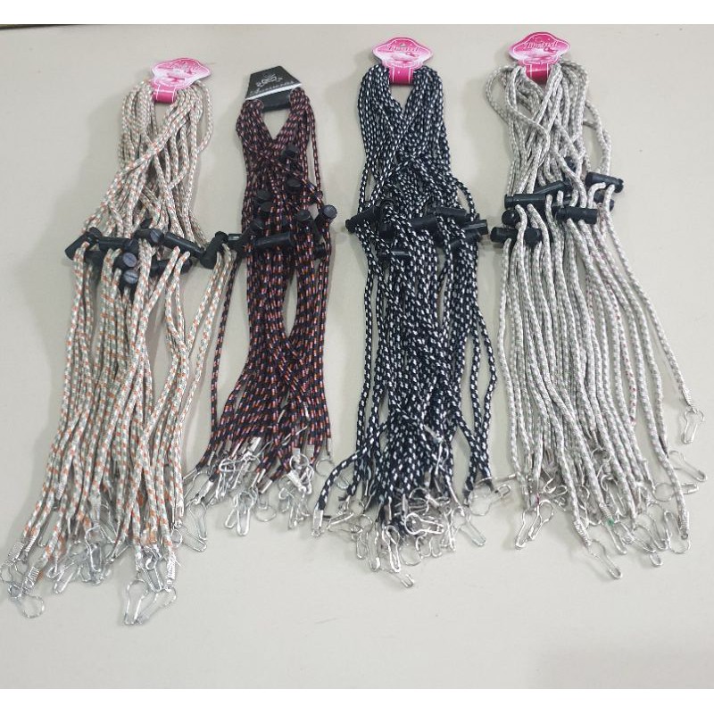 STRAP MASKER MOTIF BINTIK TALI PENGAIT MASKER