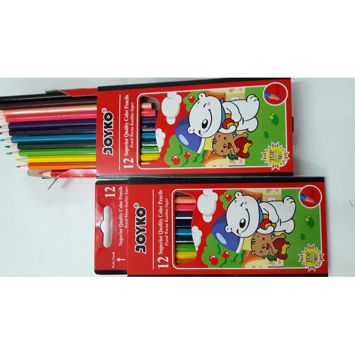 

Pensil panjang 12 warna joyko