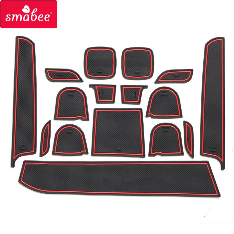 Smabee Gate Slot Pad For Suzuki Swift Sport Swift 1 2 Accessories 3d Rubber Car Mat 16pcs Shopee Indonesia
