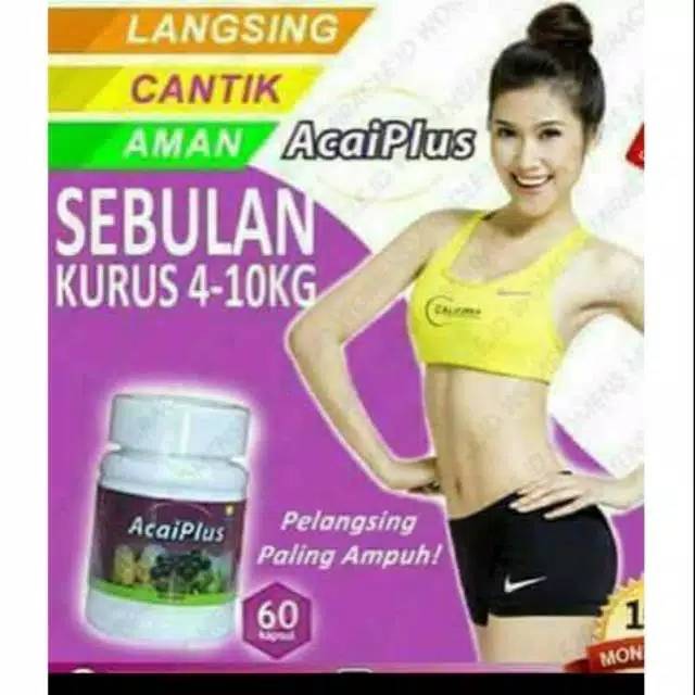 ACAIPLUS ORIGINAL PRODUK NASA/PELANGSING PENURUN BERAT BADAN CEPAT
