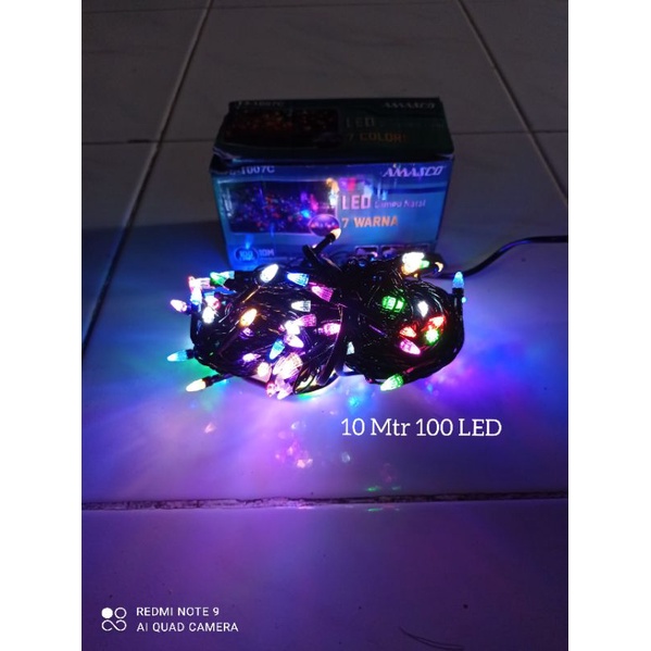 LAMPU TUMBRLER/LAMPU NATAL/LAMPU WARNA-WARNI/LAMPU HIAS DEKORASI