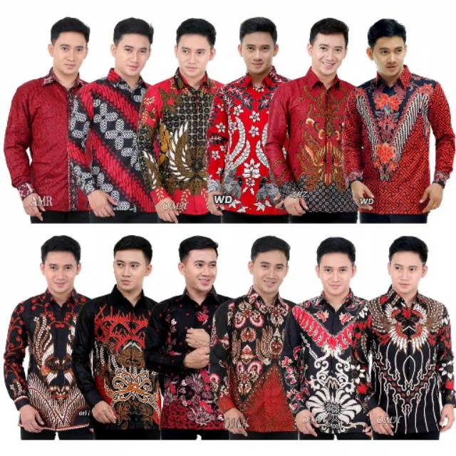  BISA BAYAR DIRUMAH KEMEJA BATIK  PEKALONGAN  MOTIF KEREN 