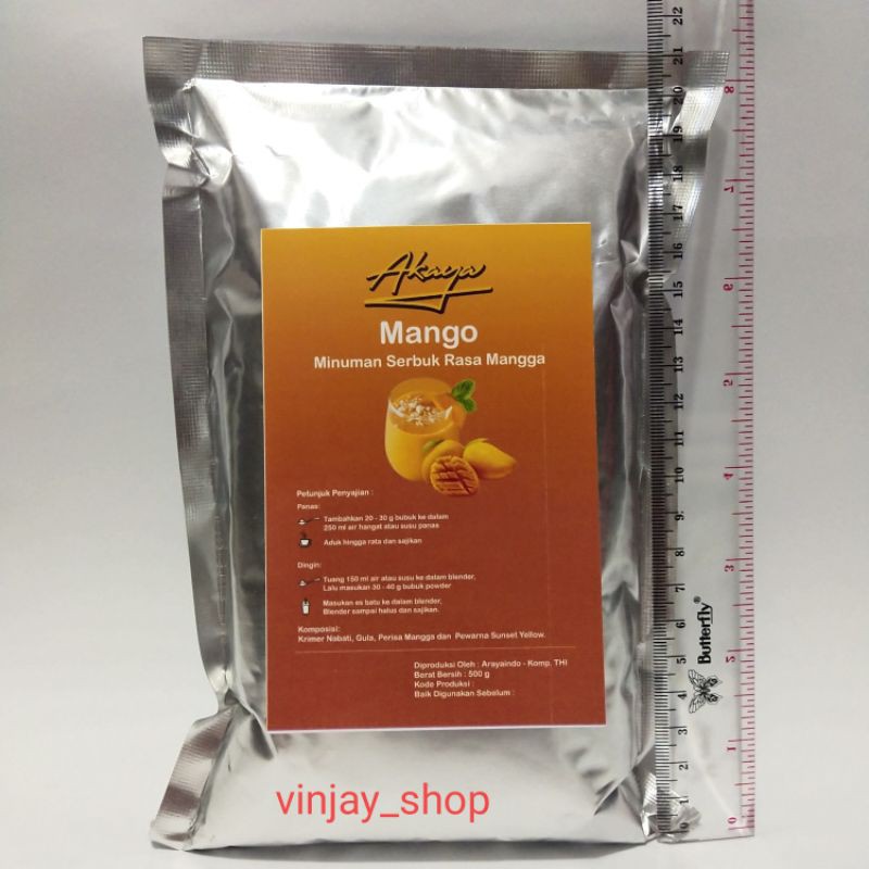 

Mango 500 gram minuman bubuk