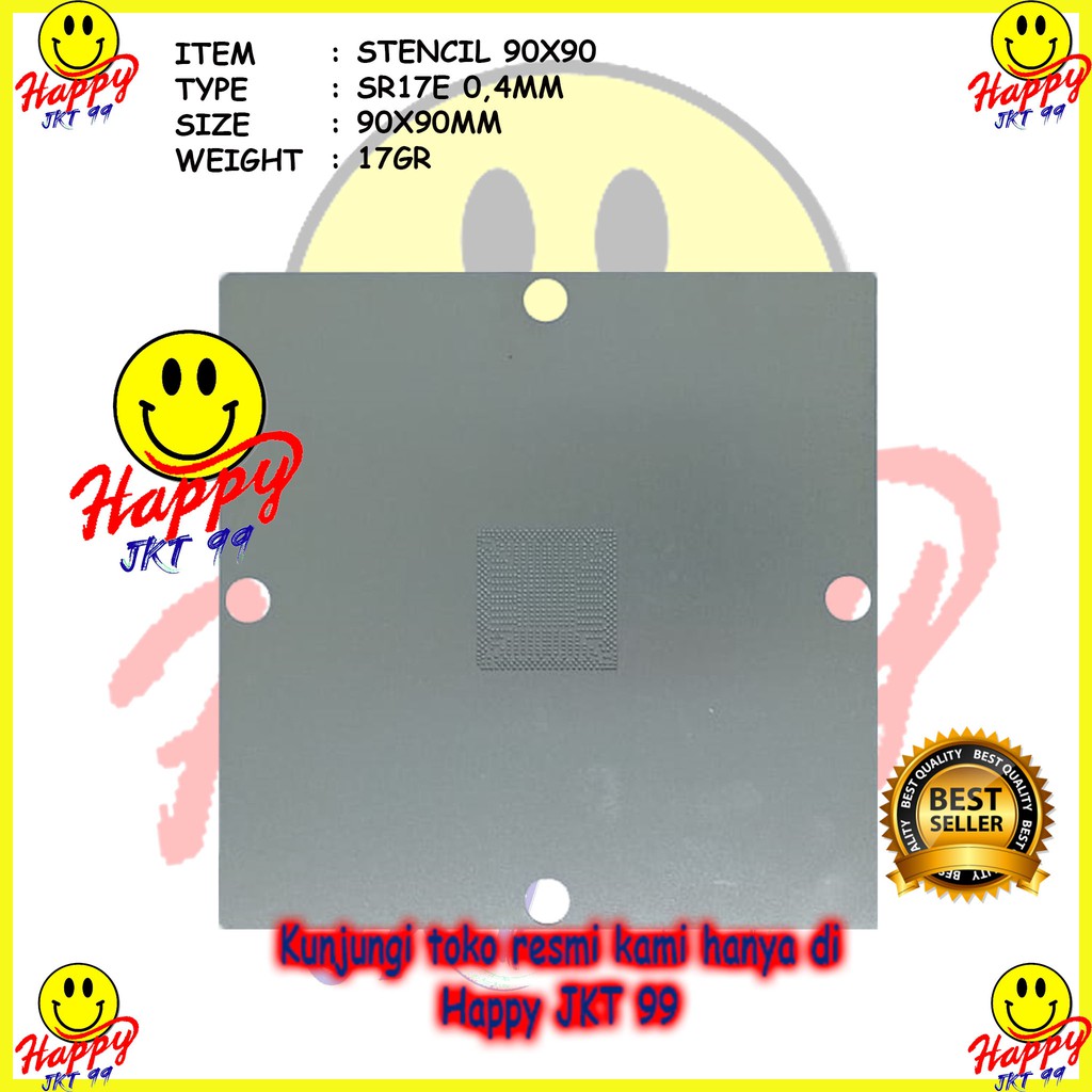 [ HAPPY JKT 99 ] STENCIL 90X90 HM87 SR13H SR17D SR13J SR17E