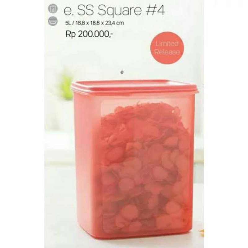 TUPPERWARE SMART SAVER SQUARE