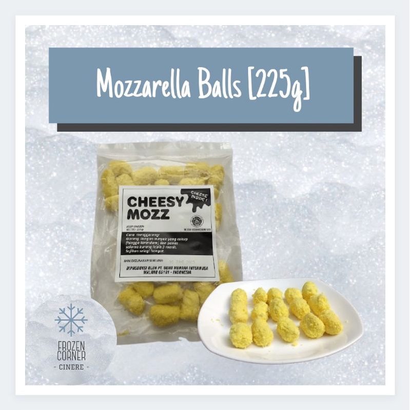 

[225g] Mozzarella Balls (Cheesy Mozz)