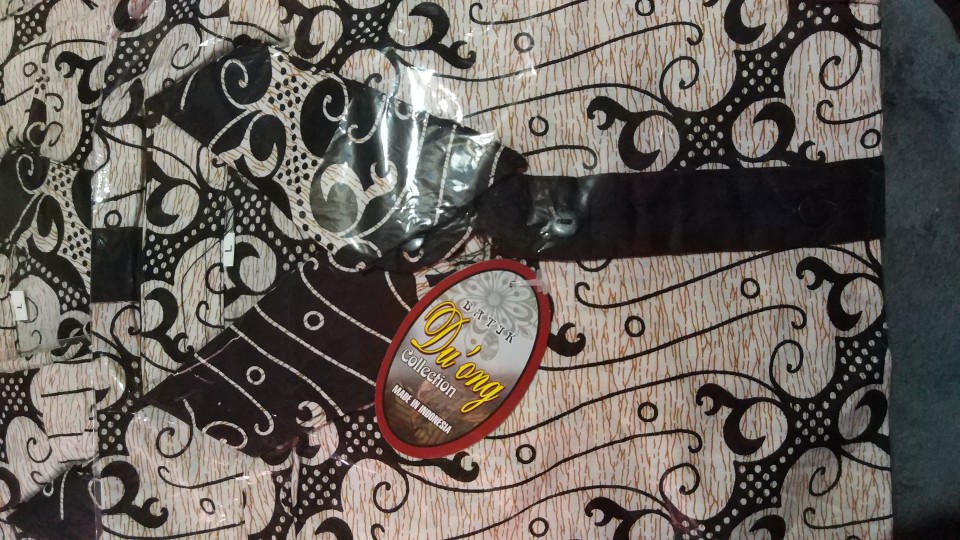 Bswart Batik Hrb026 Kenongo Hem Pendek Padi Pekalongan M L Xl Batik Pria Murah Modern Grosir