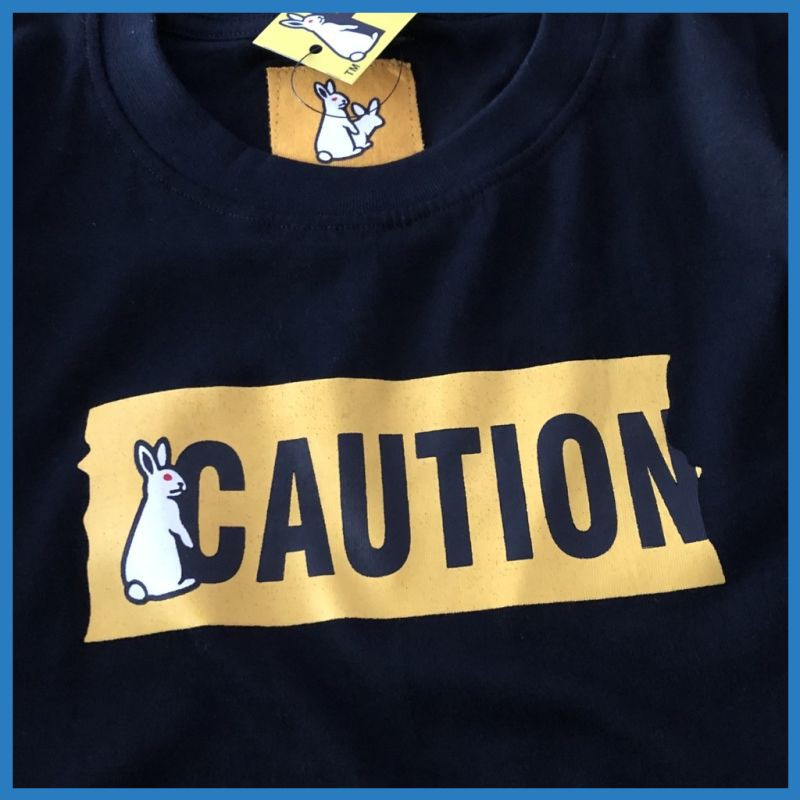 KAOS BAJU FR2 FVCKING RABBIT LOGO BLACK YTD RS GR KAOS BRAND COWOK