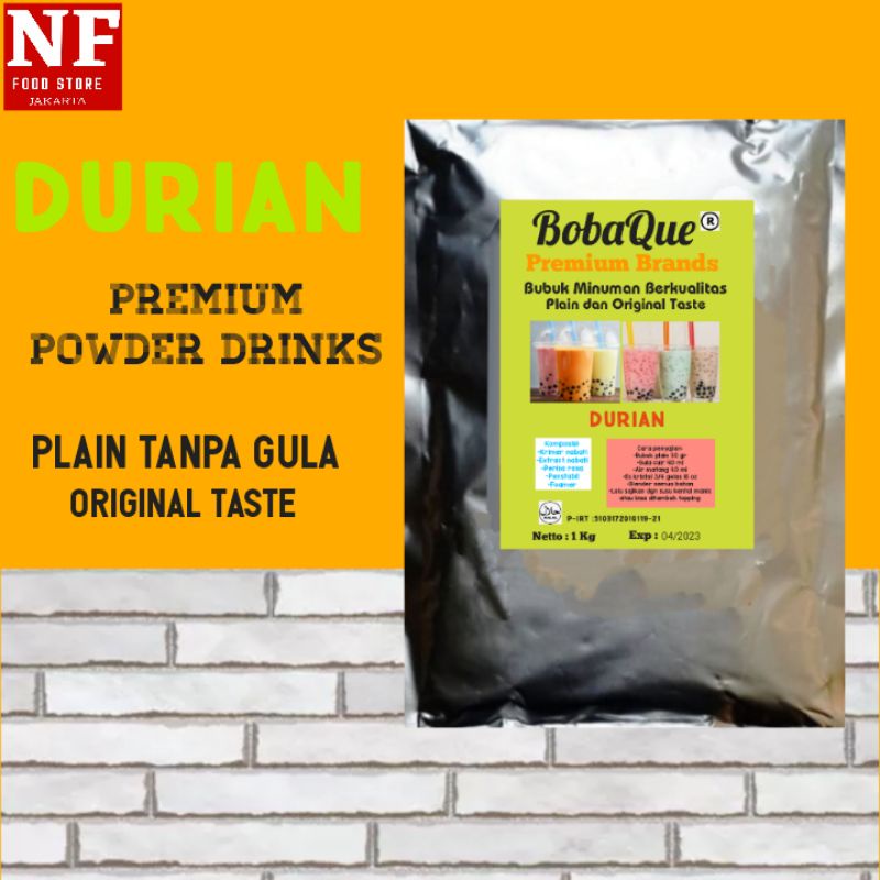 

BUBUK MINUMAN RASA DURIAN PREMIUM