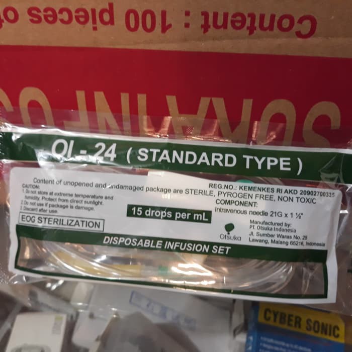 infuset dewasa otsuka OI-24 peralatan medis
