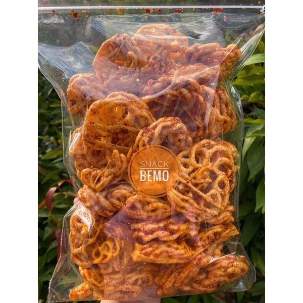 

Kerupuk Seblak Pedas Seblak Keriting Pedas 250gram