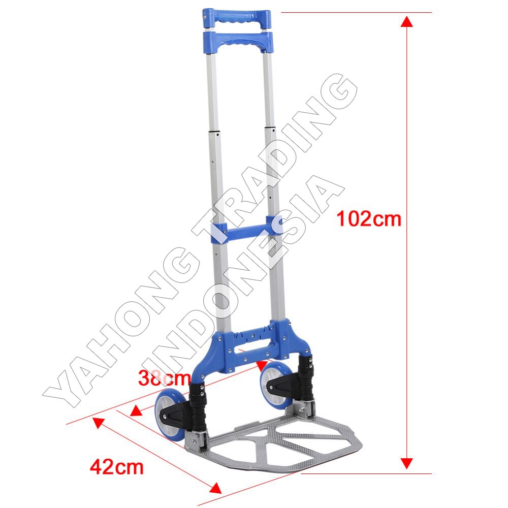 Troli Lipat Serbaguna Troli Galon Gas Trolley Lipat Mini Aluminium SUNC TOOLS