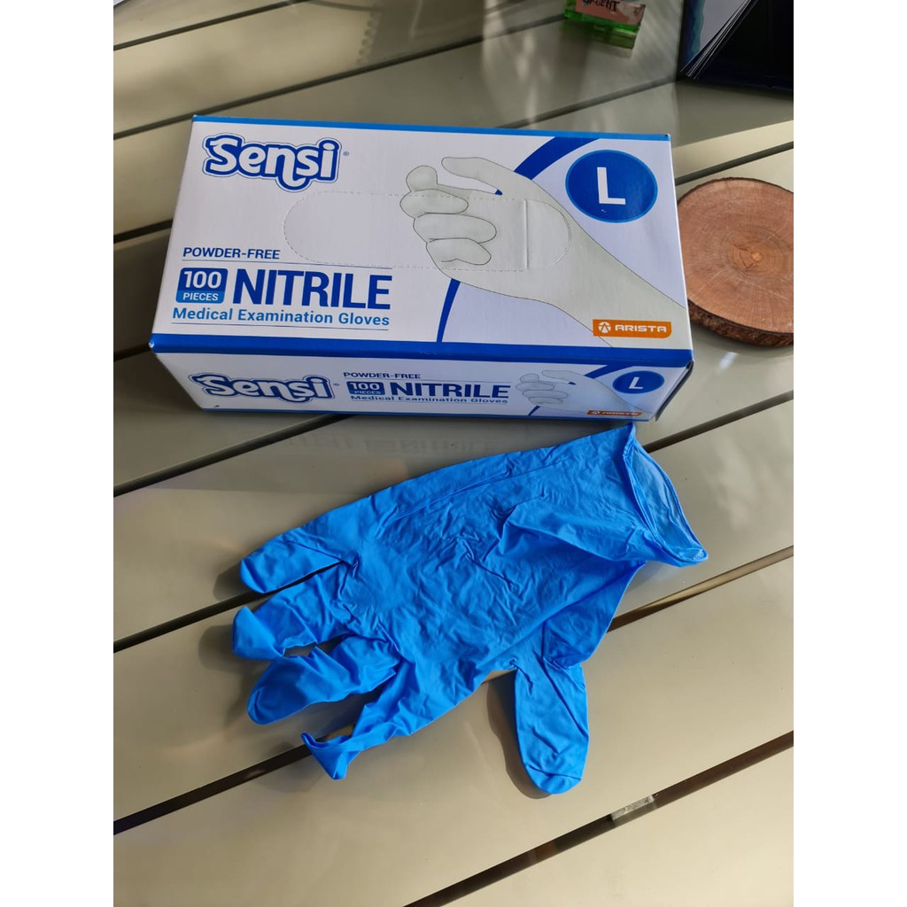 Sarung Tangan Sensi Glove Nitrile [100pcs]