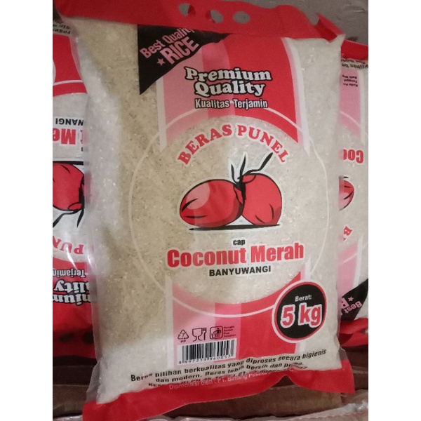 

beras coconut merah