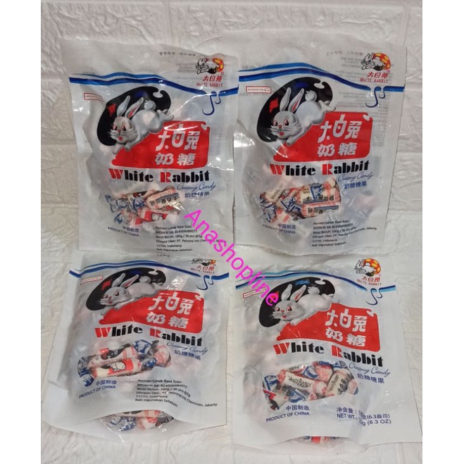 

Permen Susu White Rabbit 180gr