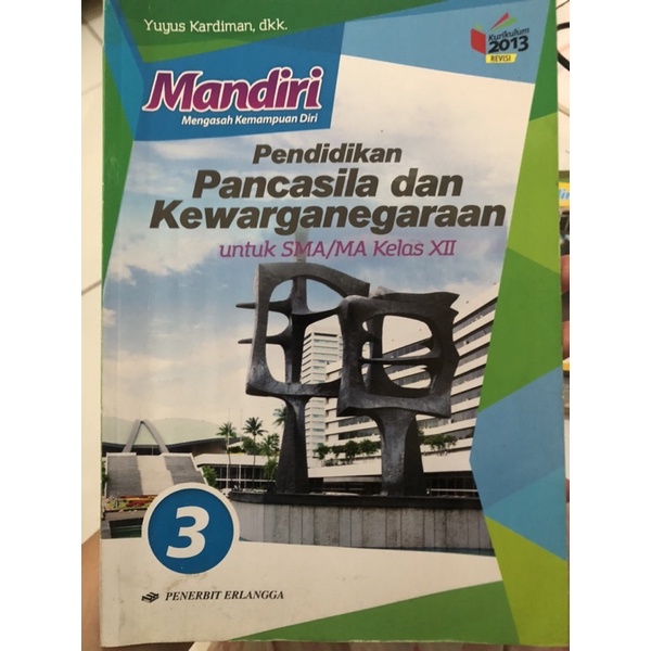 Mandiri  Erlangga PKN Kelas 12