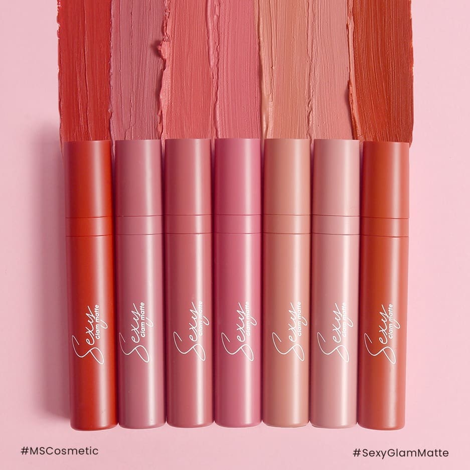 SEXY GLAMMATE MS GLOW TERMURAH/MS COSMETIC/ LIPSTICK MS GLOW/ LIPMATTE MS GLOW