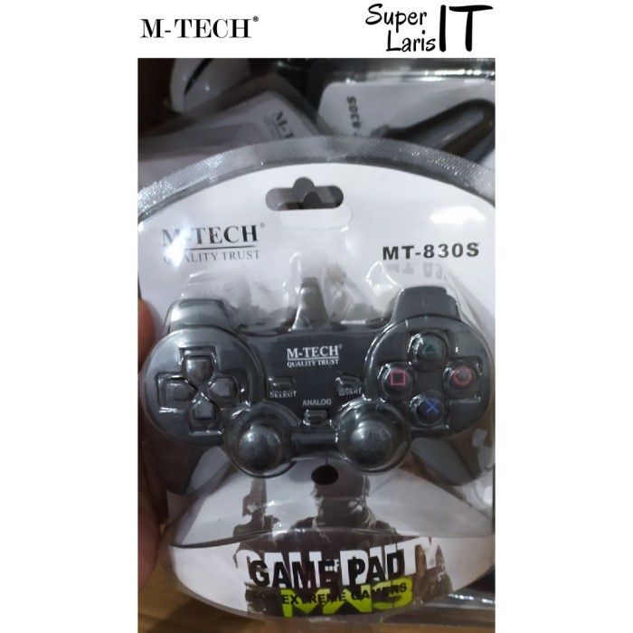 [ORIGINAL]M-Tech Gamepad Joystick Stik Computer PC Laptop Stik PS