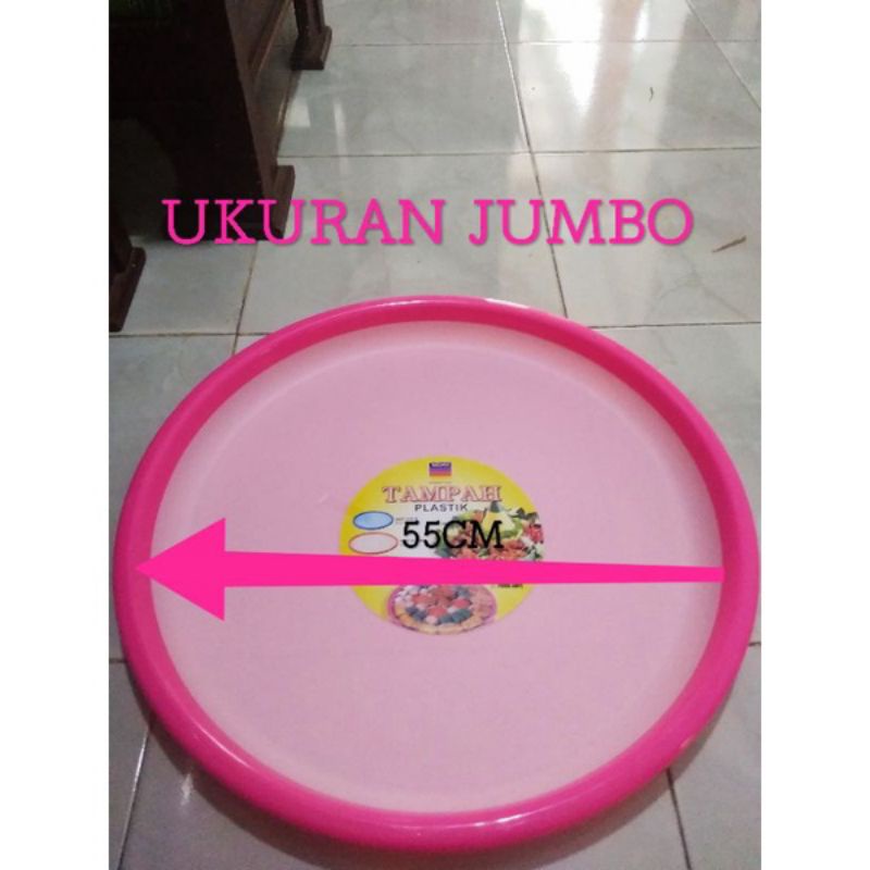 TAMPAH NAGATA BESAR / TAMPAH UKURAN JUMBO / TAMPAH PLASTIK BAGUS/ TAMPAH UKURAN BESAR/ NAMPAN BULAT 