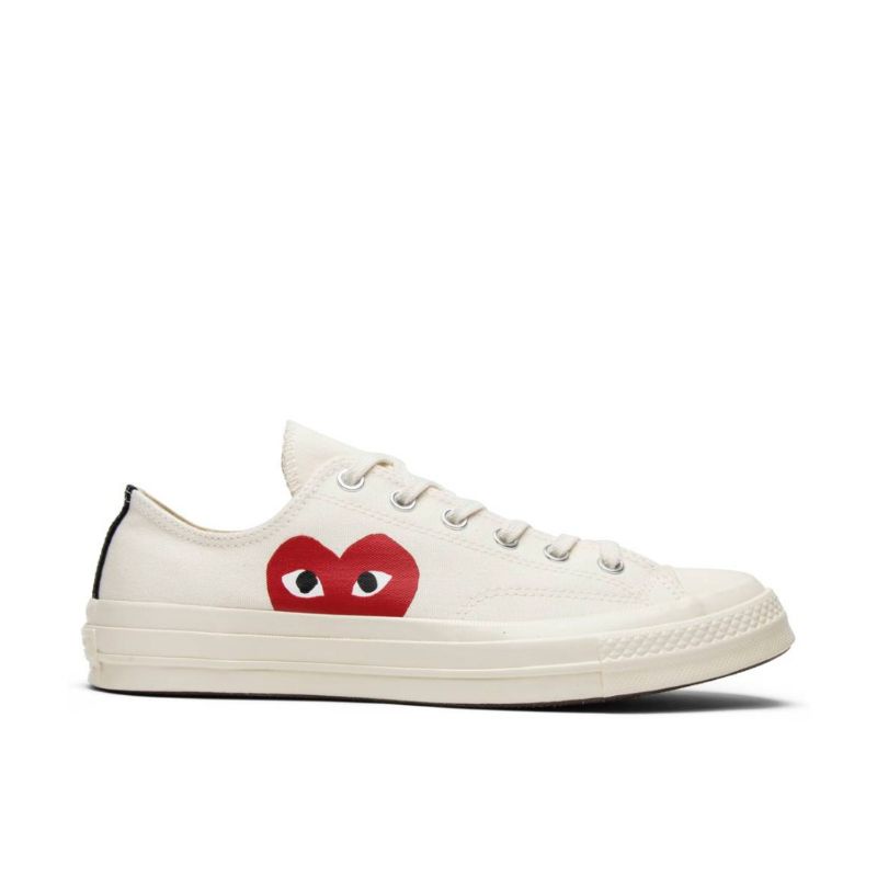 Converse CDG Play White Low 100% Original