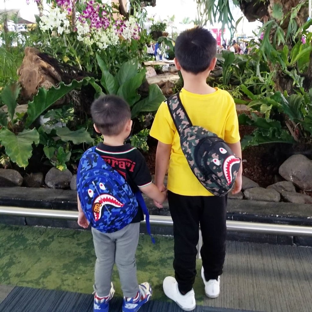 Kids BAPE crossbody bag tas selempang anak cowo boys