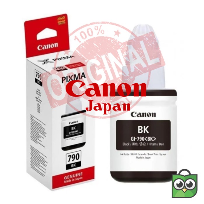 

Limited Tinta Canon Gi 790 Original 100% Warna Black/Hitam Trendi