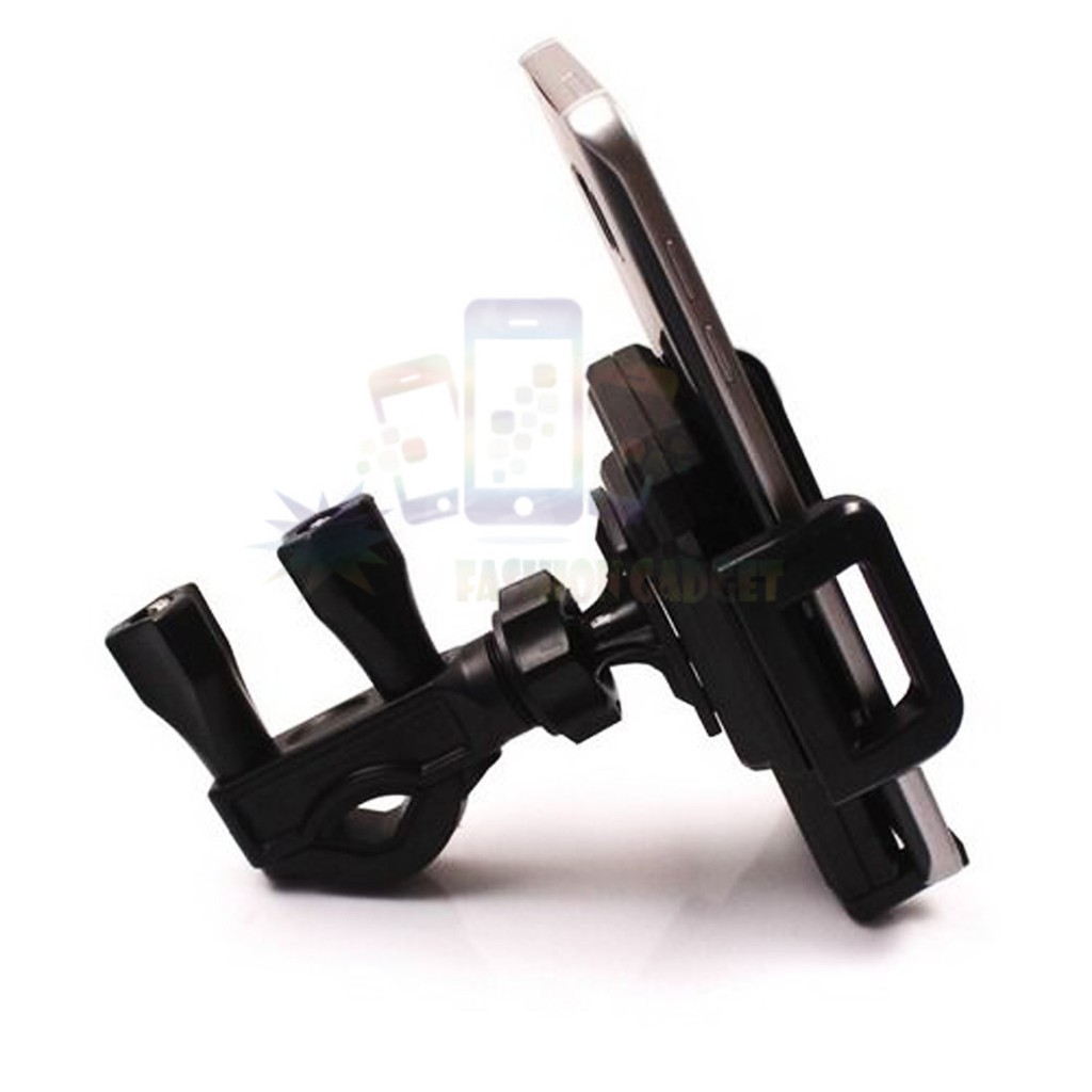 Phone Holder 2 in 1 Sepeda dan Motor / Holder Motor / Universal Holder 2in1 (Spion &amp; Stang)