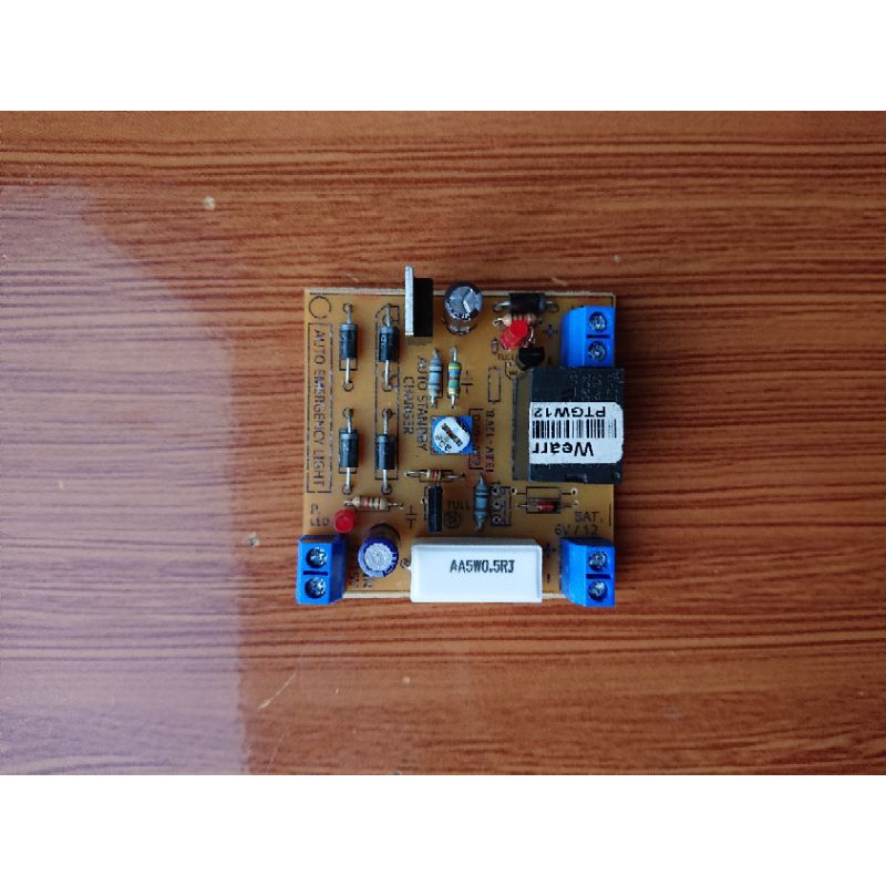 Modul Kit Lampu LED Emergency Charger Aki Otomatis Automatic Cas Darurat 12V Volt 6V 12 6