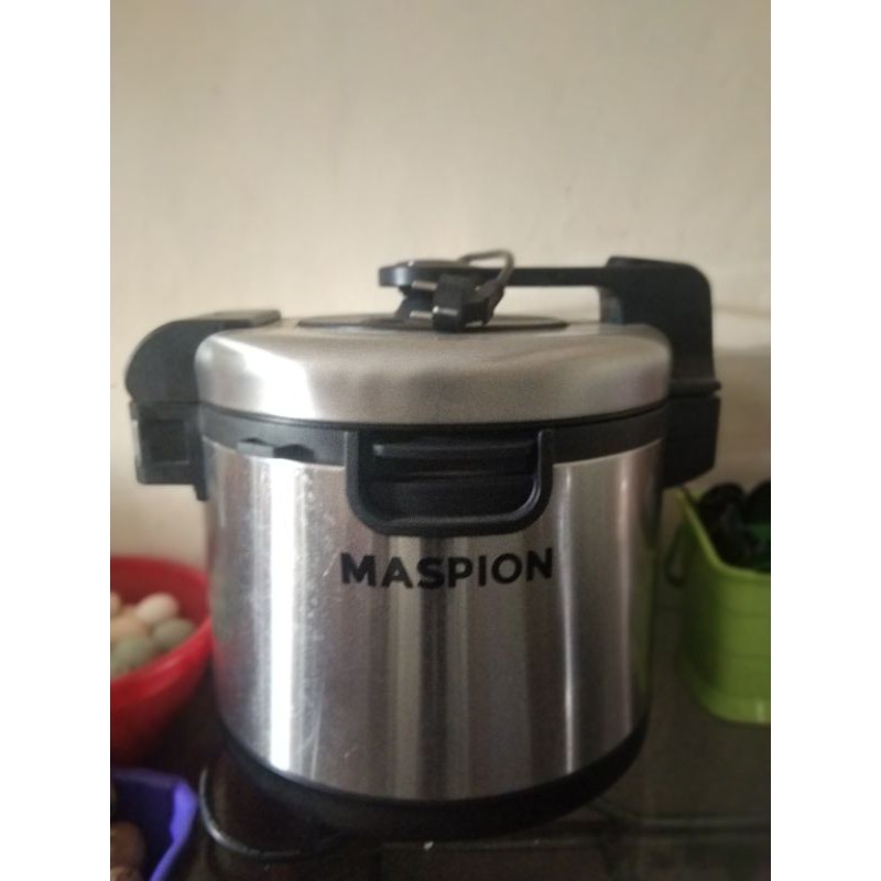 Rice cooker maspion stainless ukuran 5 liter