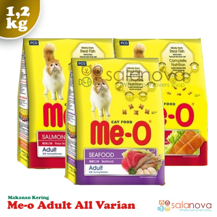 Meo Adult 1.2kg Makanan Kucing Kering Me-O