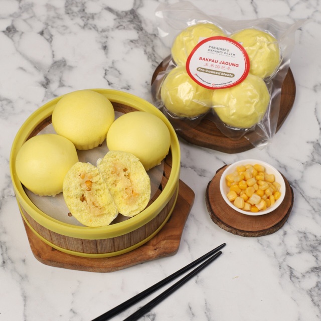 

10TEN DIMSUM Bakpau Jagung (4 Pcs) | Premium Quality