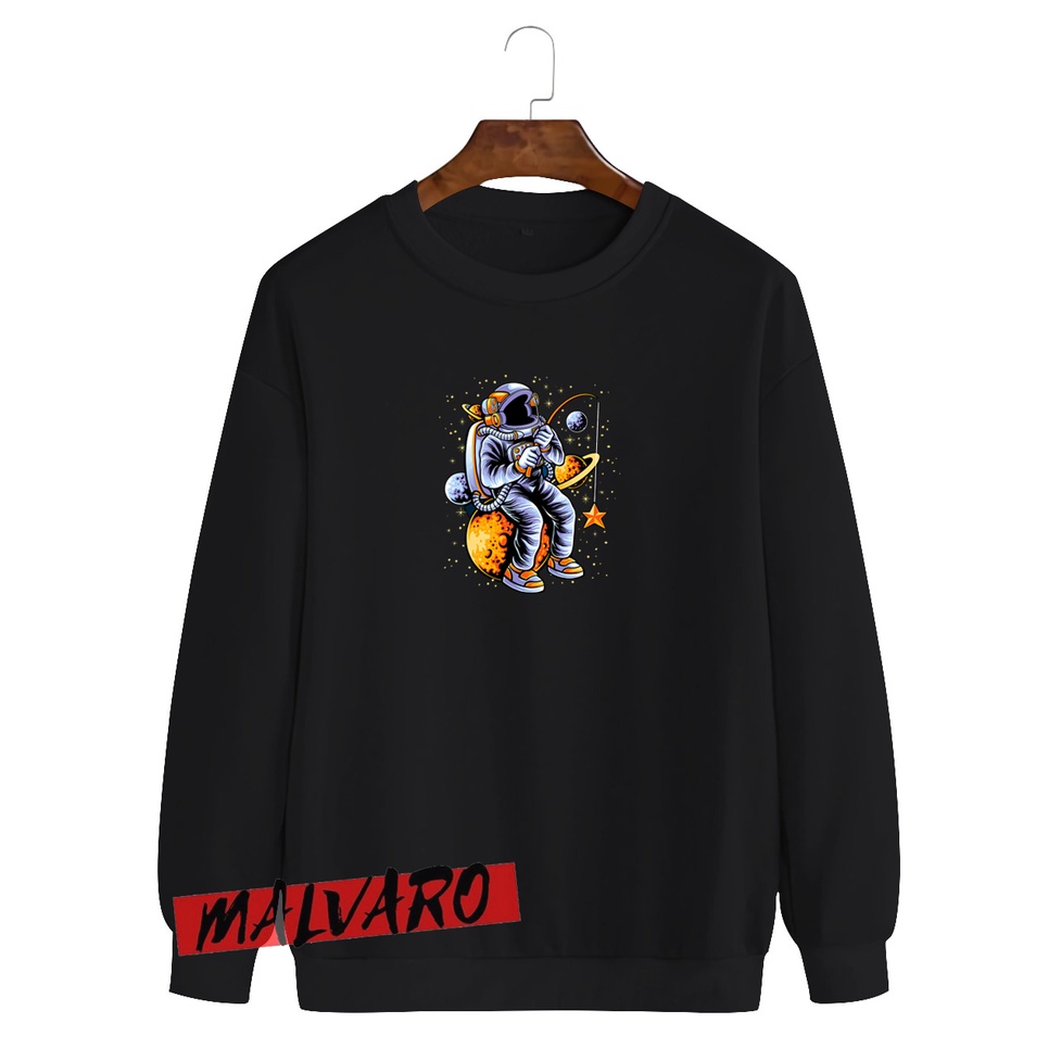 MALVARO-Sweater Crewneck / Crewneck Pria Wanita MV-1