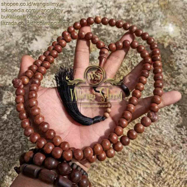 Tasbih Nagasari Cirebon ASLI 100%  - Tasbih Galih Nagasari Gunung Jati Cirebon Tasbih Nogosari Galih
