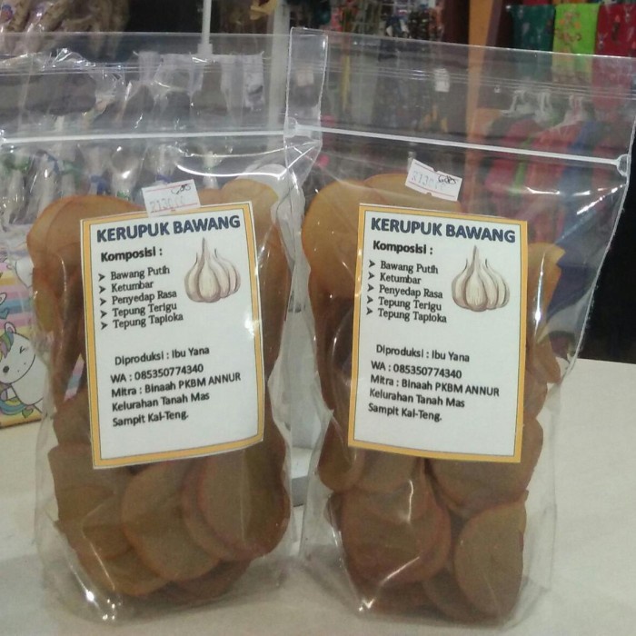 

Kerupuk Bawang Ibu Yana