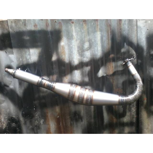 Knalpot rx king kolong telo